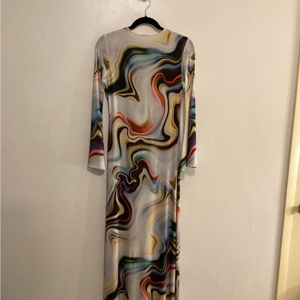 Alexis Multicolor Swirl Maxi Dress - Picture 5 of 12